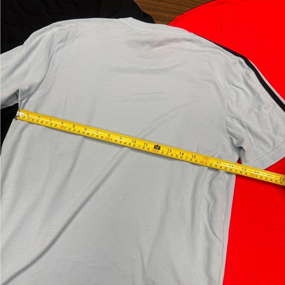 Adidas lot of 3 soccer Climalite T-Shirts men’s mediums - Picture 4 of 9